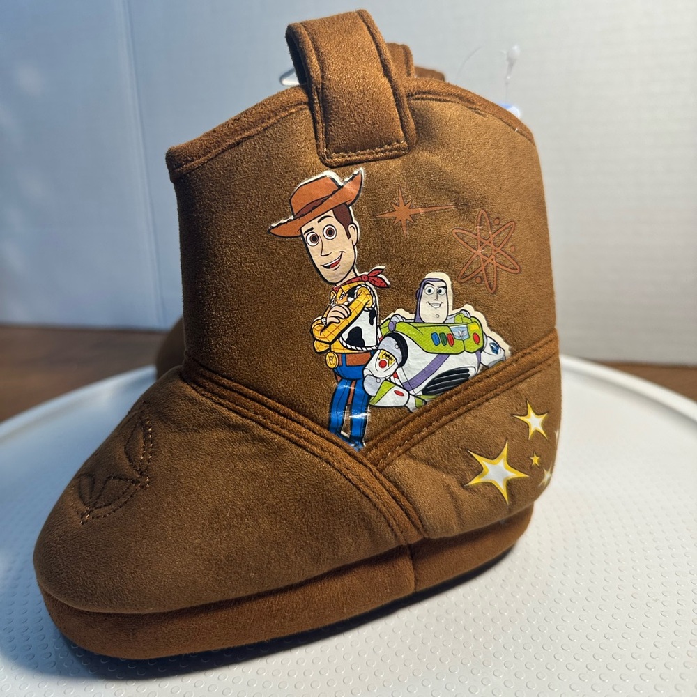 Disney Toddler Brown Woody & Buzz Lightyear Boot